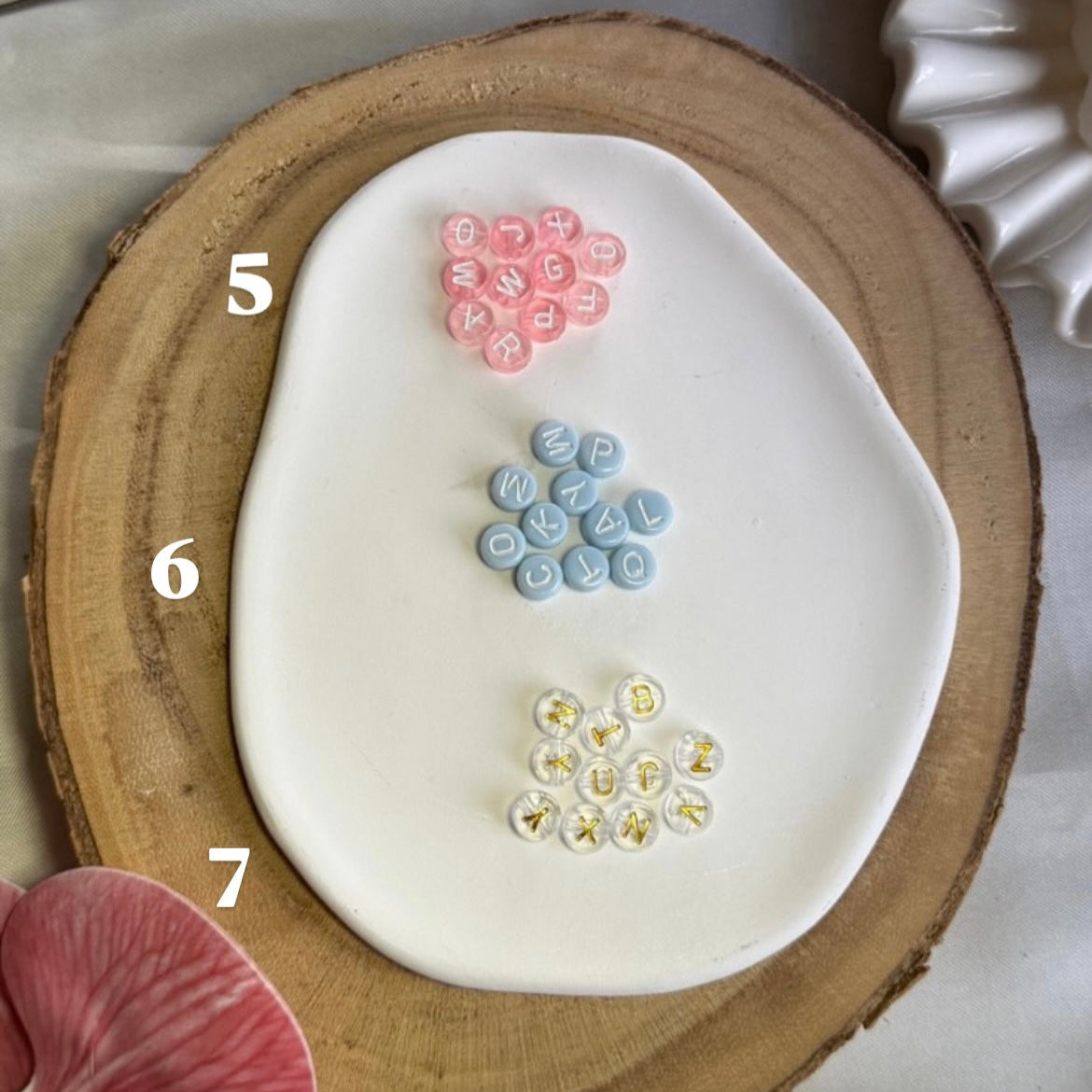 Chapelet Éclat de grâce blanc