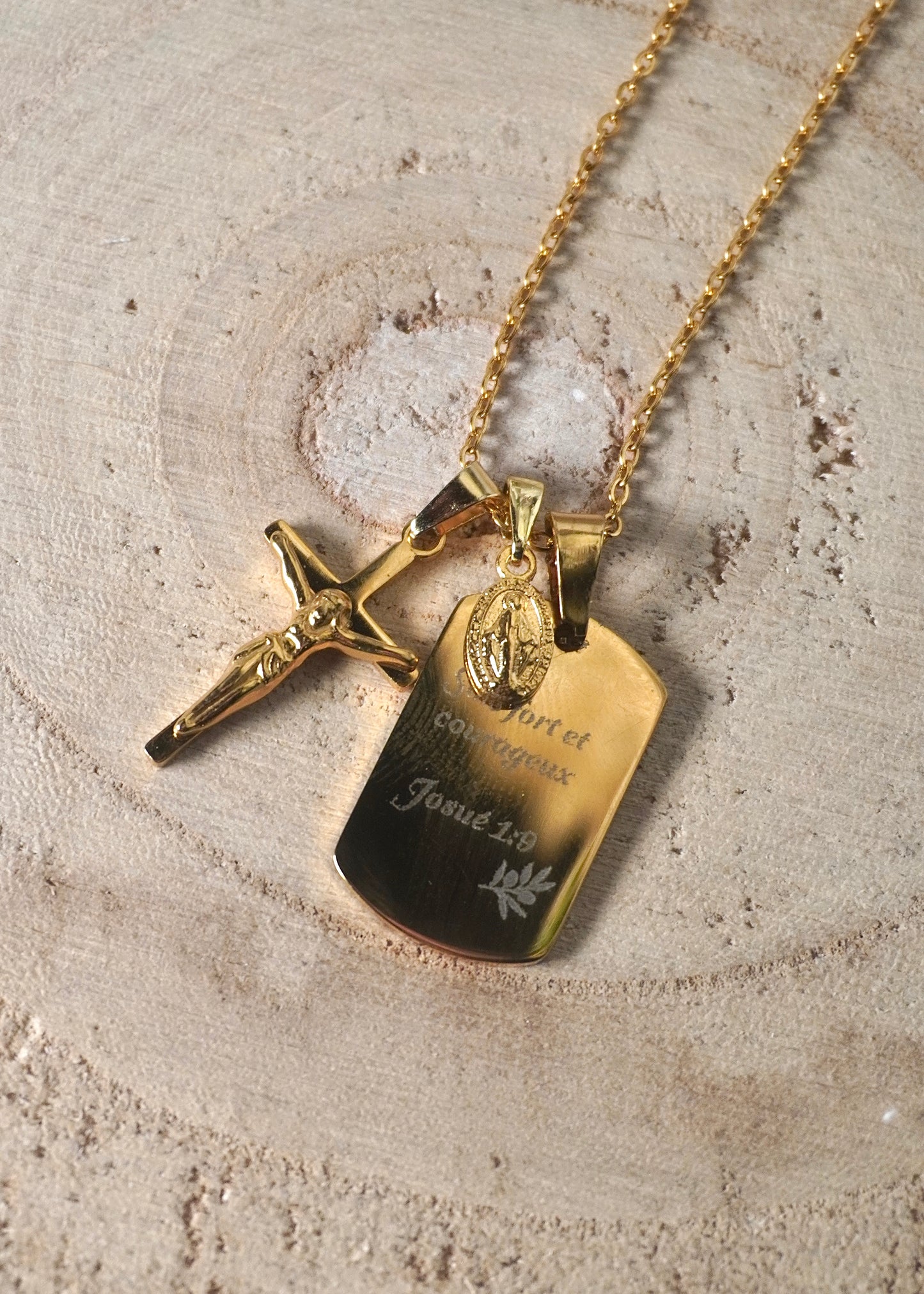 Collier homme