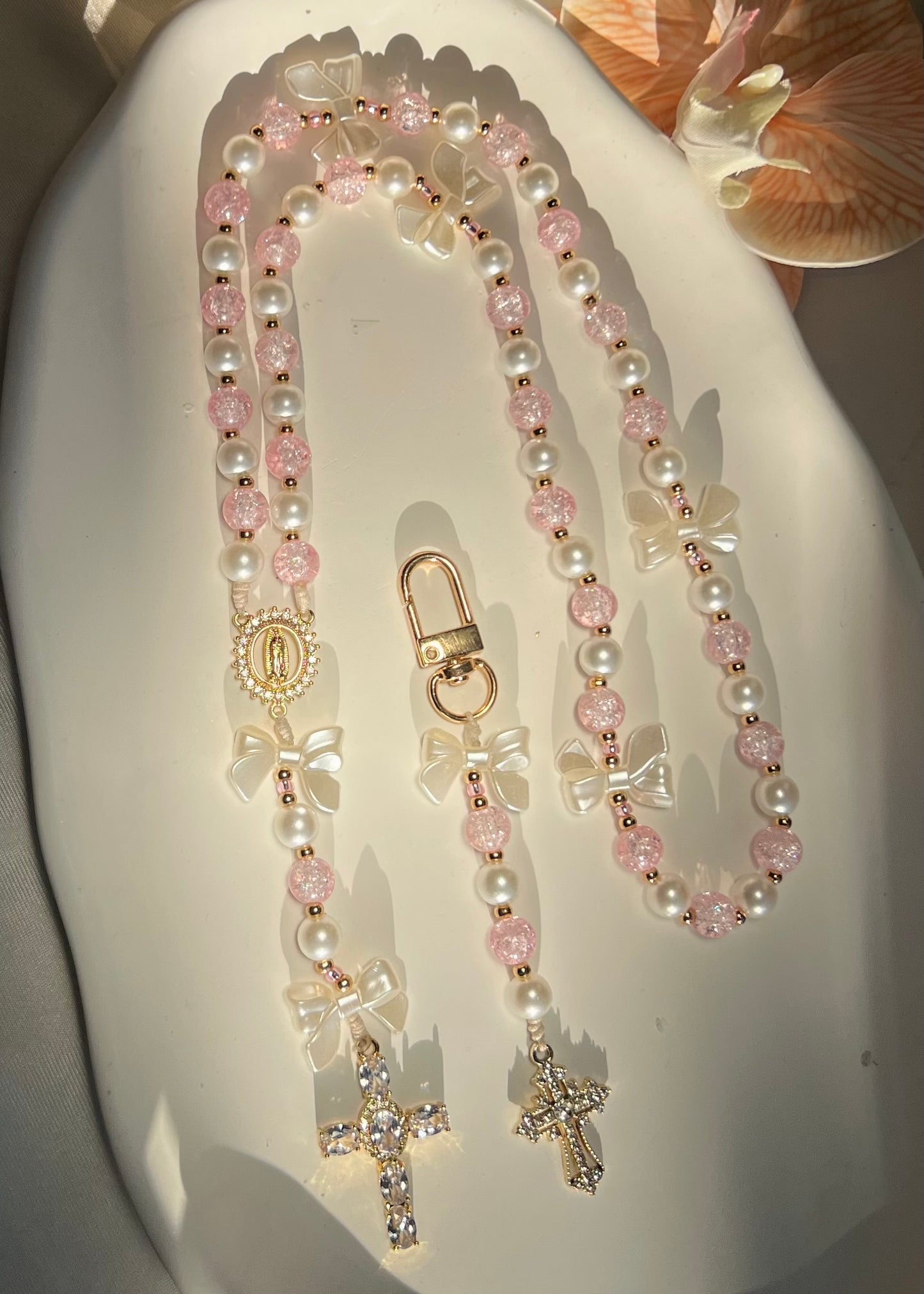 Chapelet Nova en rose