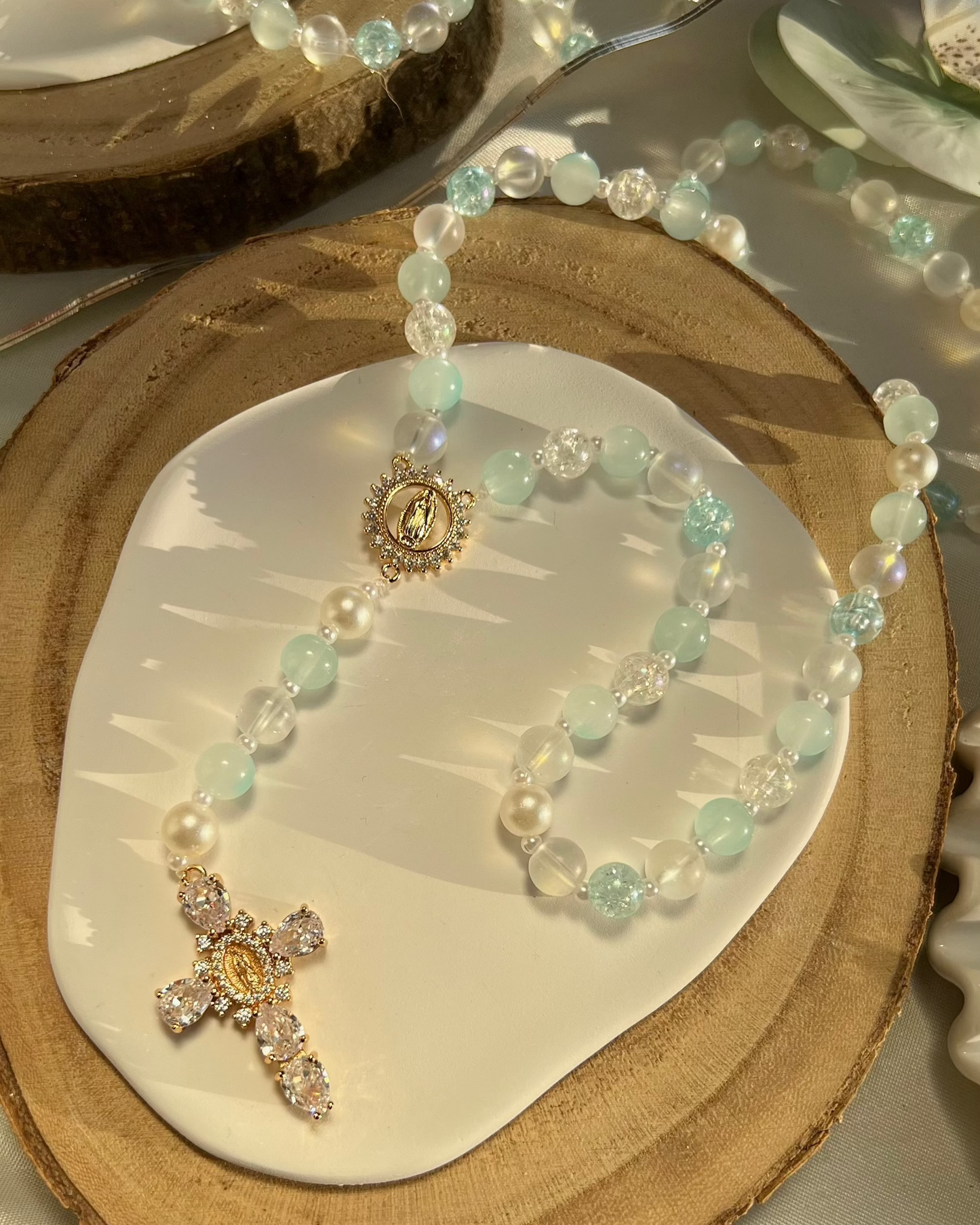 Chapelet Hosanna bleu