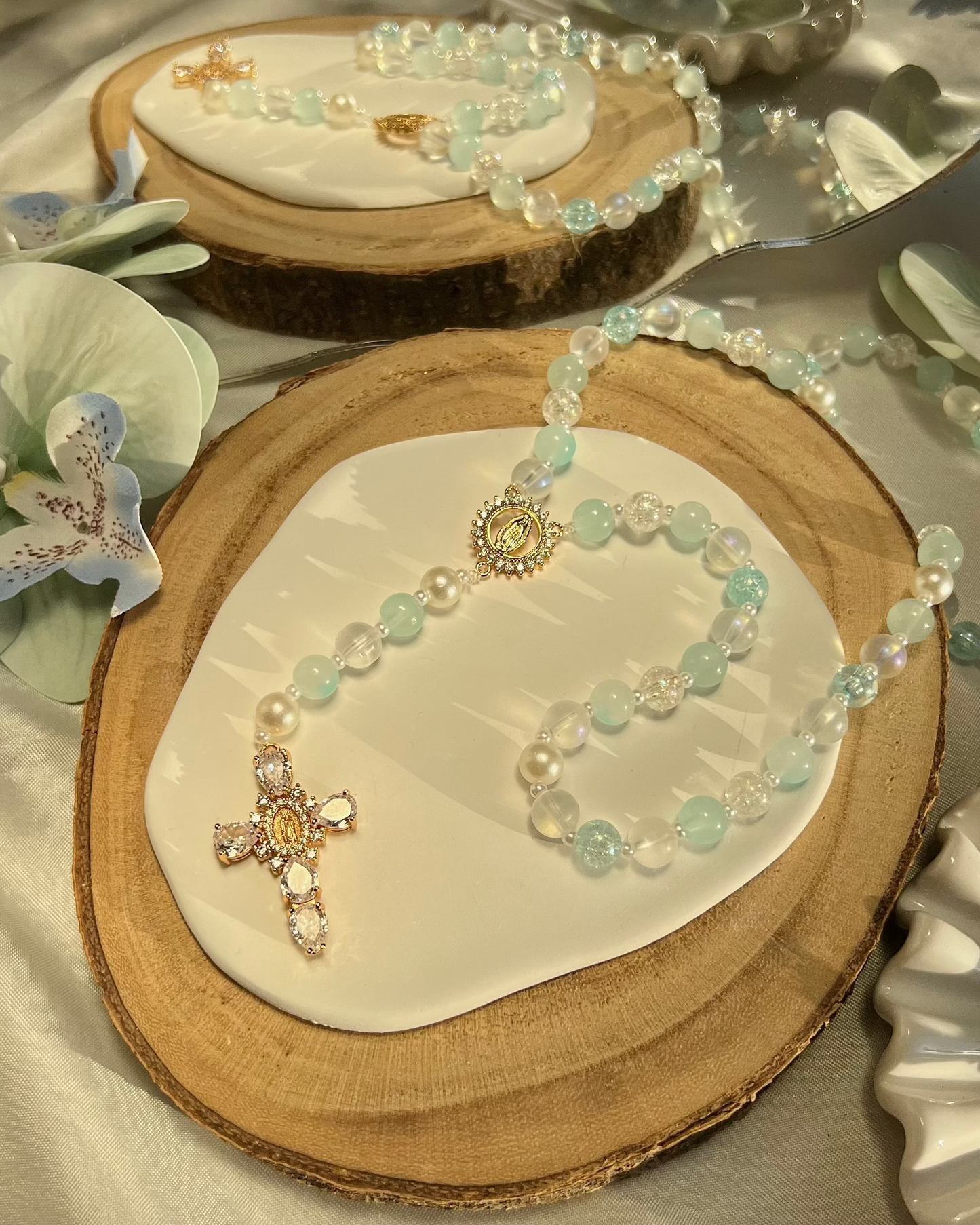 Chapelet Hosanna bleu