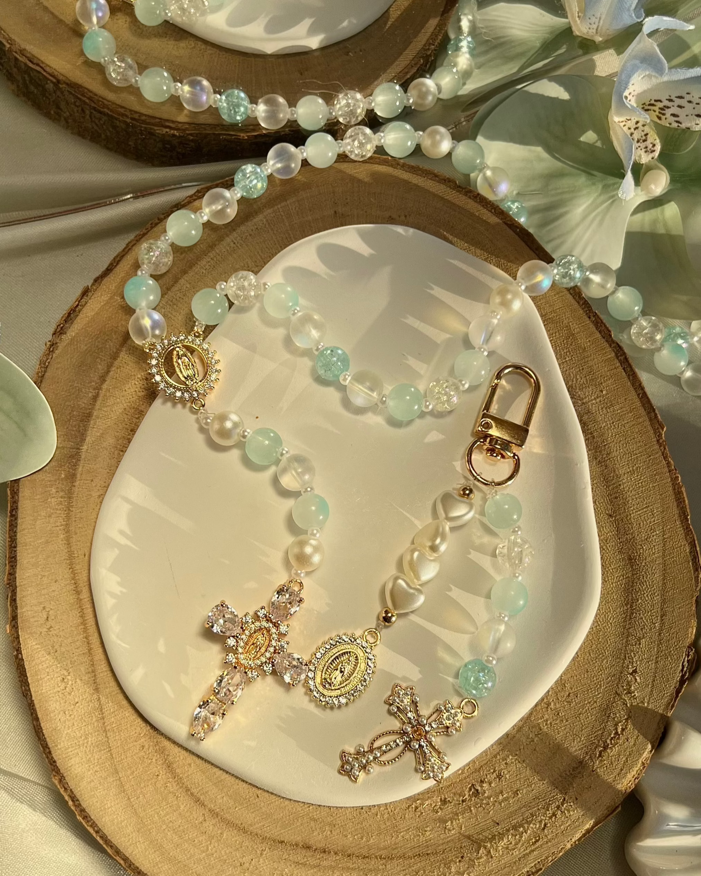 Chapelet Hosanna bleu
