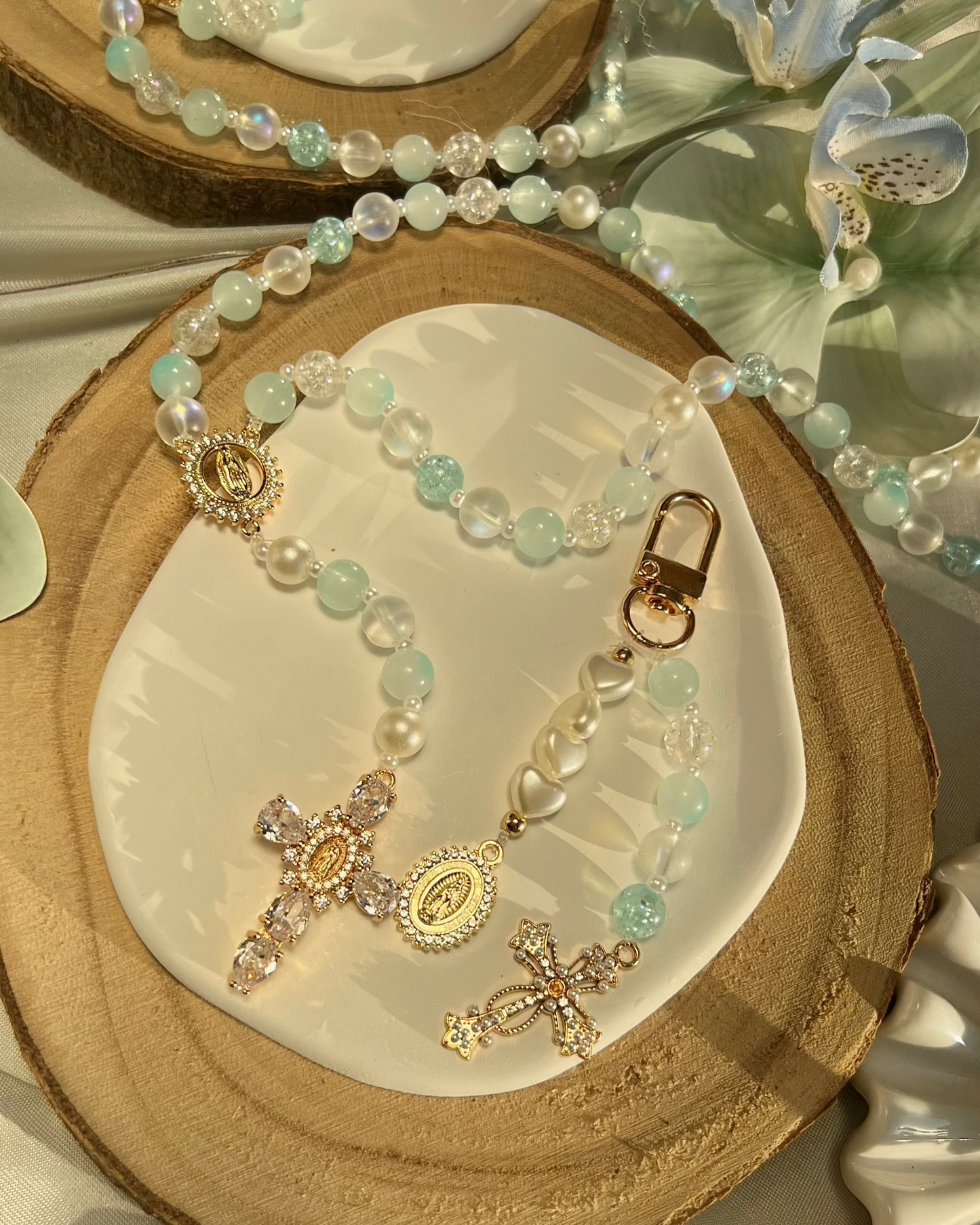 Chapelet Hosanna bleu
