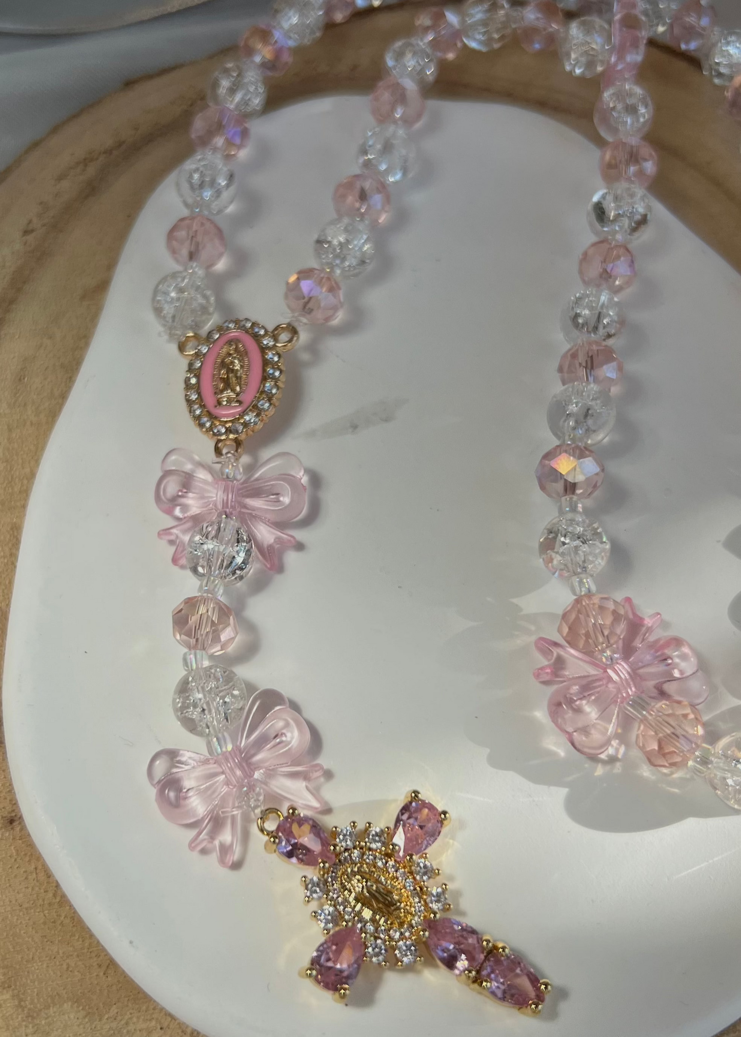 Chapelet Alba rose