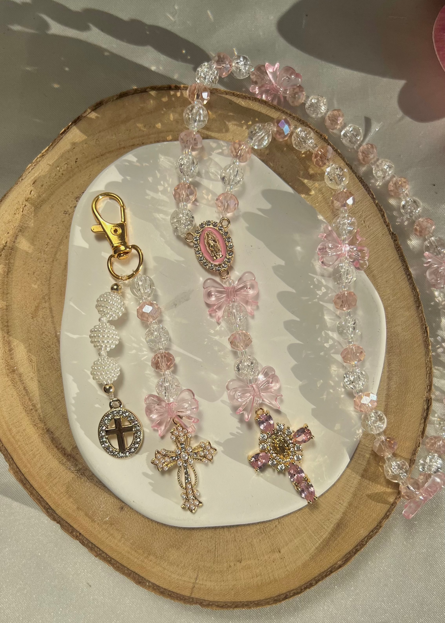 Chapelet Alba rose