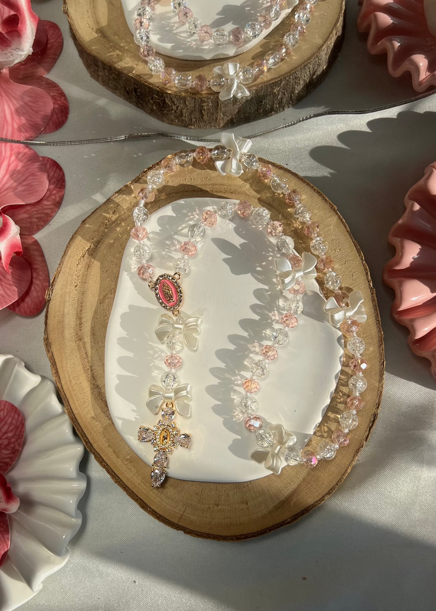 Chapelet Alba rose