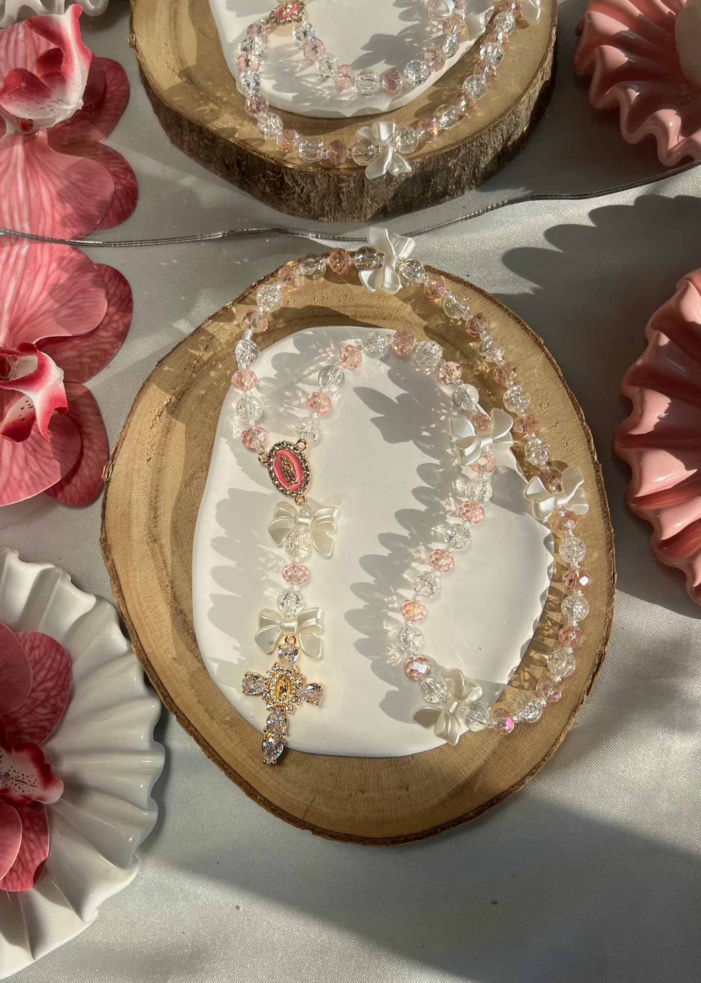 Chapelet Alba rose