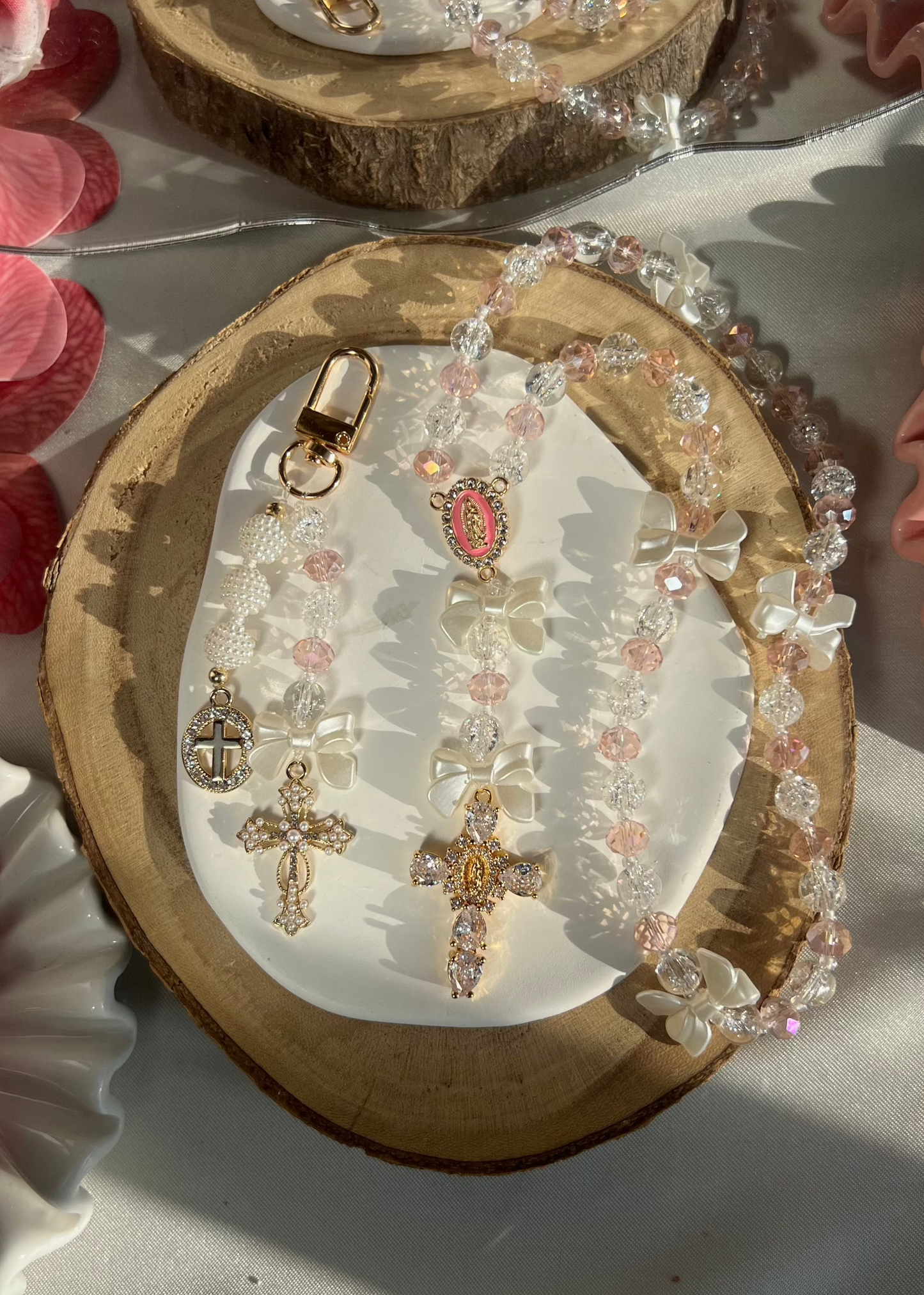 Chapelet Alba rose