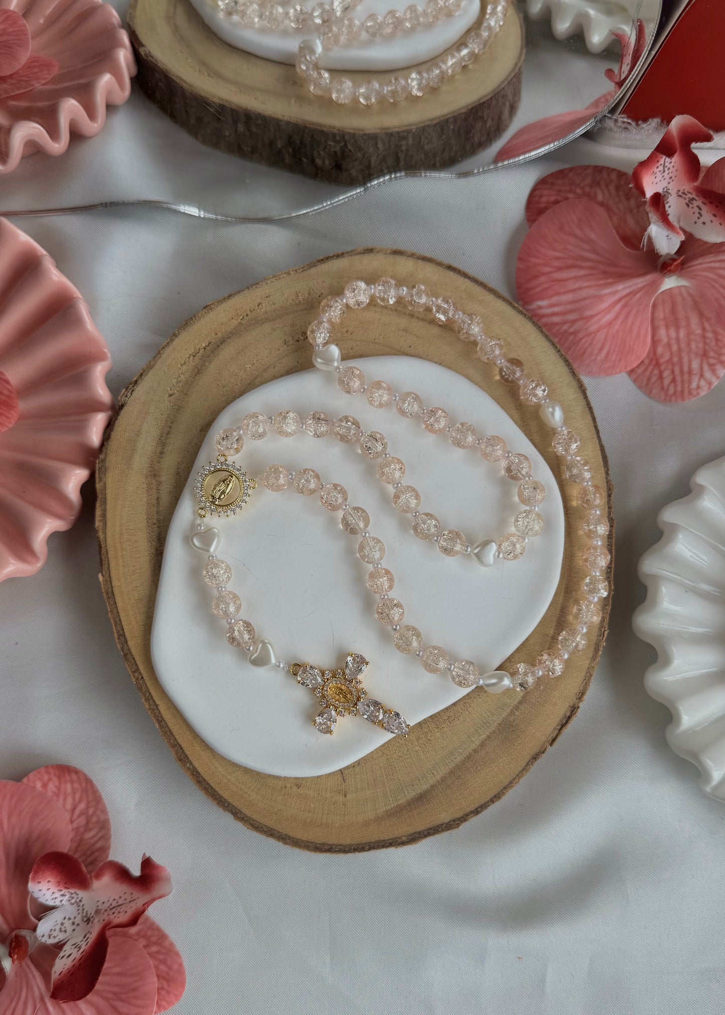 Chapelet beige