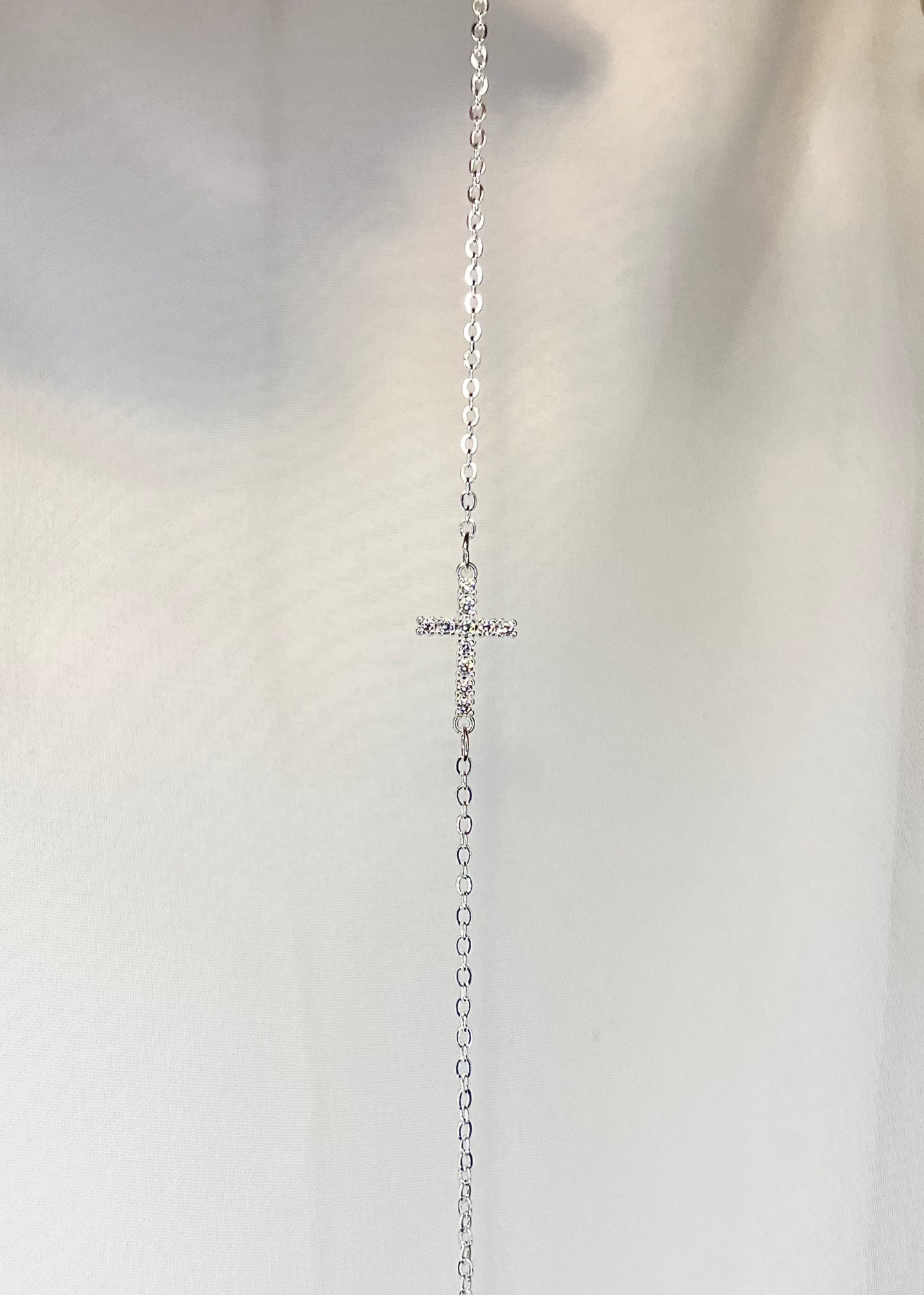 Bracelet croix brillante