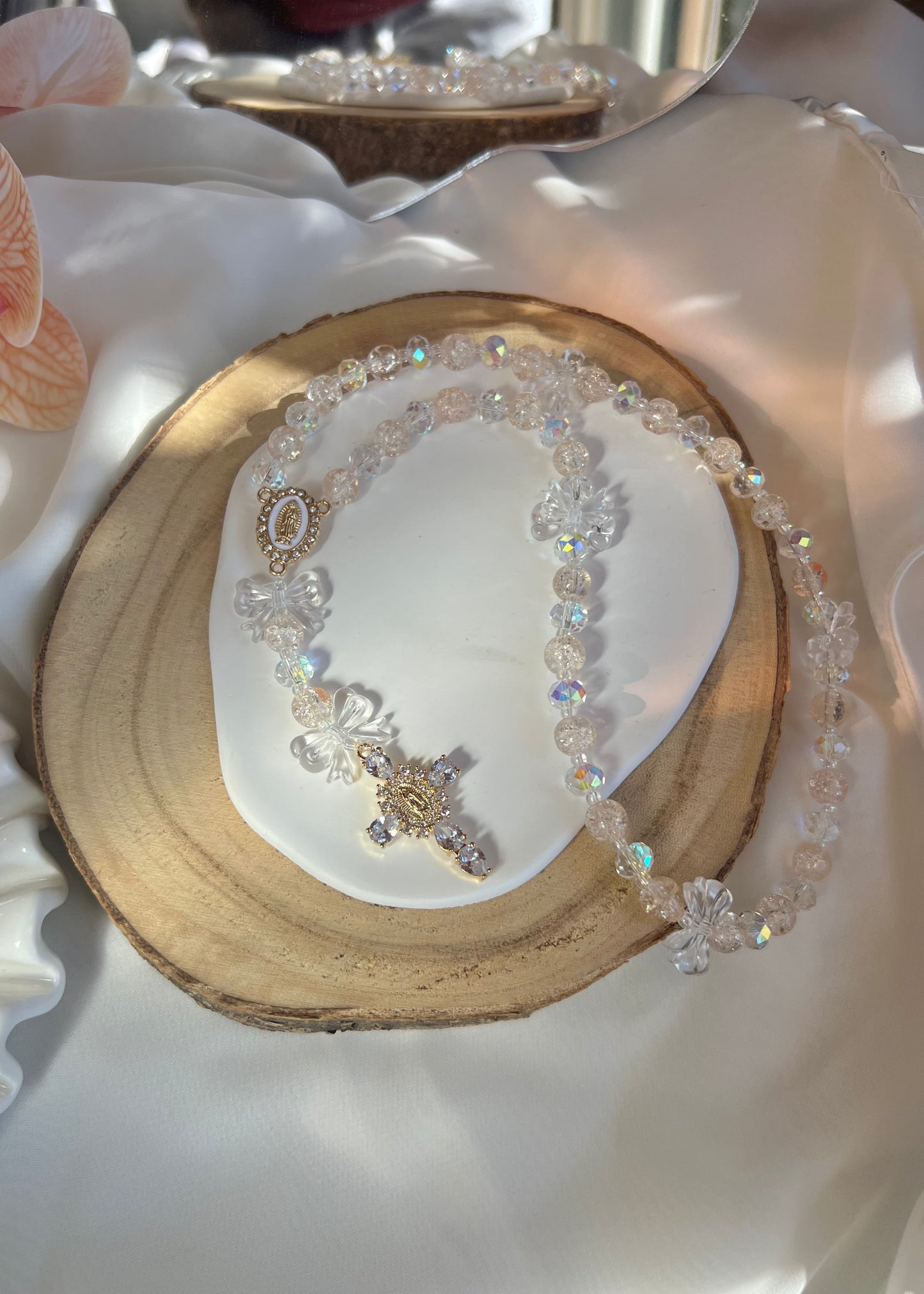 Chapelet Alba beige
