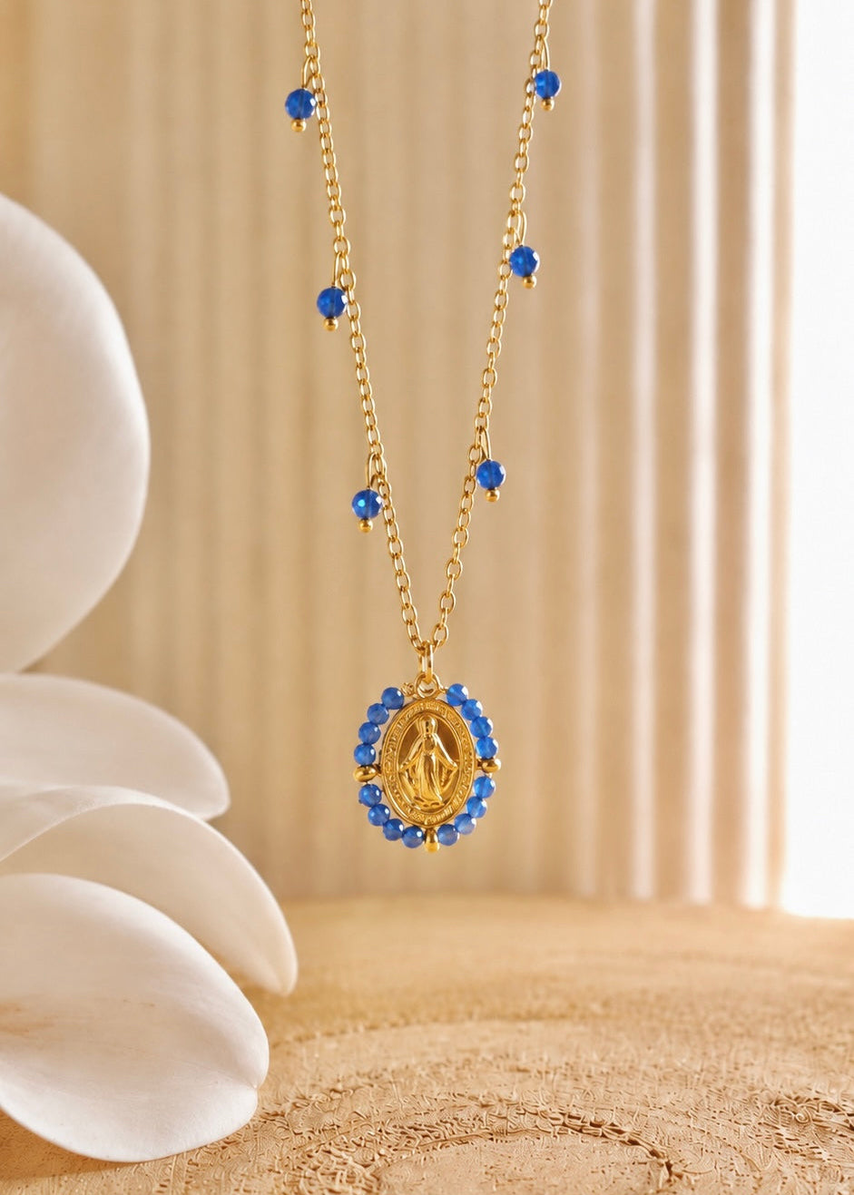 Collier médaille miraculeuse