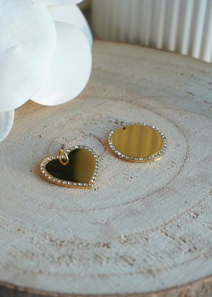 Collier à personnalisée avec strass
