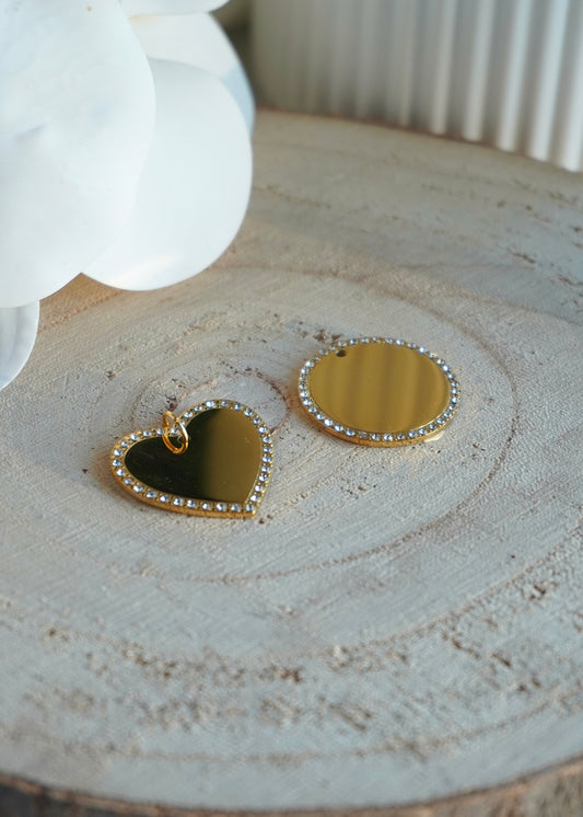 Collier à personnalisée avec strass