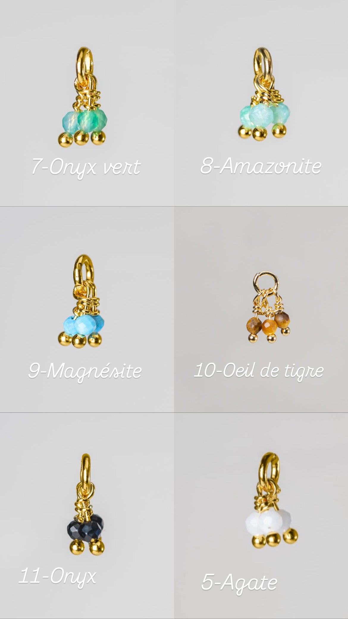 Collier 4 (11 couleurs disponibles)
