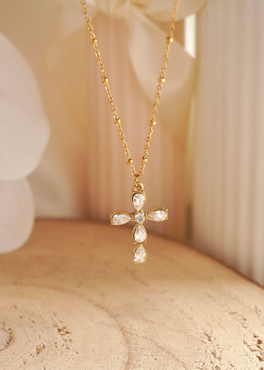 Collier Eve sur chaîne en acier inoxydable (12 choix disponible)