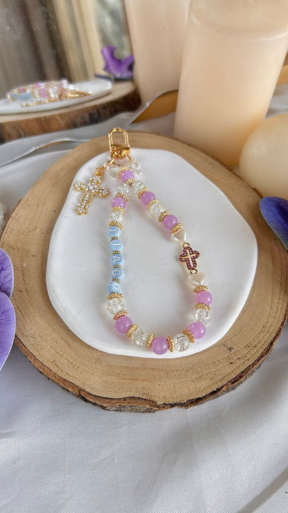 Bijoux de téléphone avec prénom