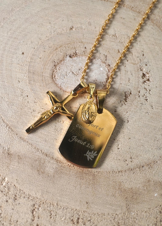 Collier homme