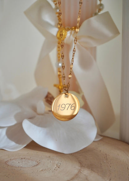 Médaille ronde 2cm
