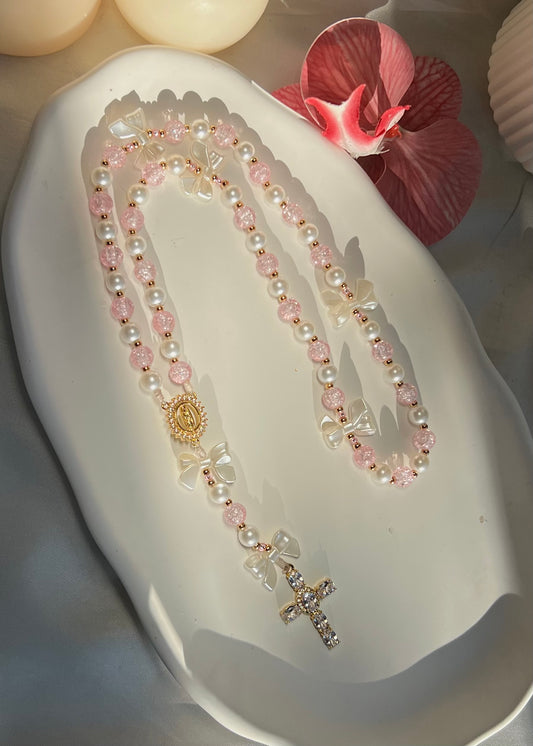Chapelet Nova en rose