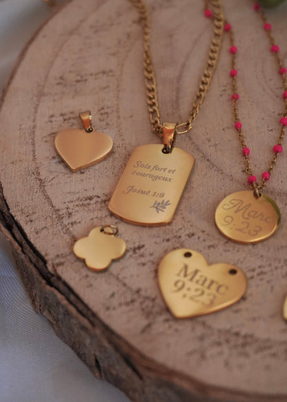 Collier à personnalisée de A à Z