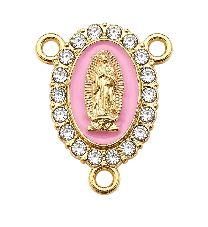 Médaille Notre-Dame de Guadeloupe colorée