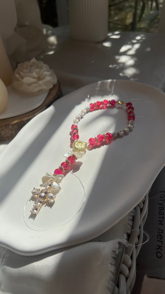 Chapelet de rétroviseur avec prénoms (+2€/prenom)