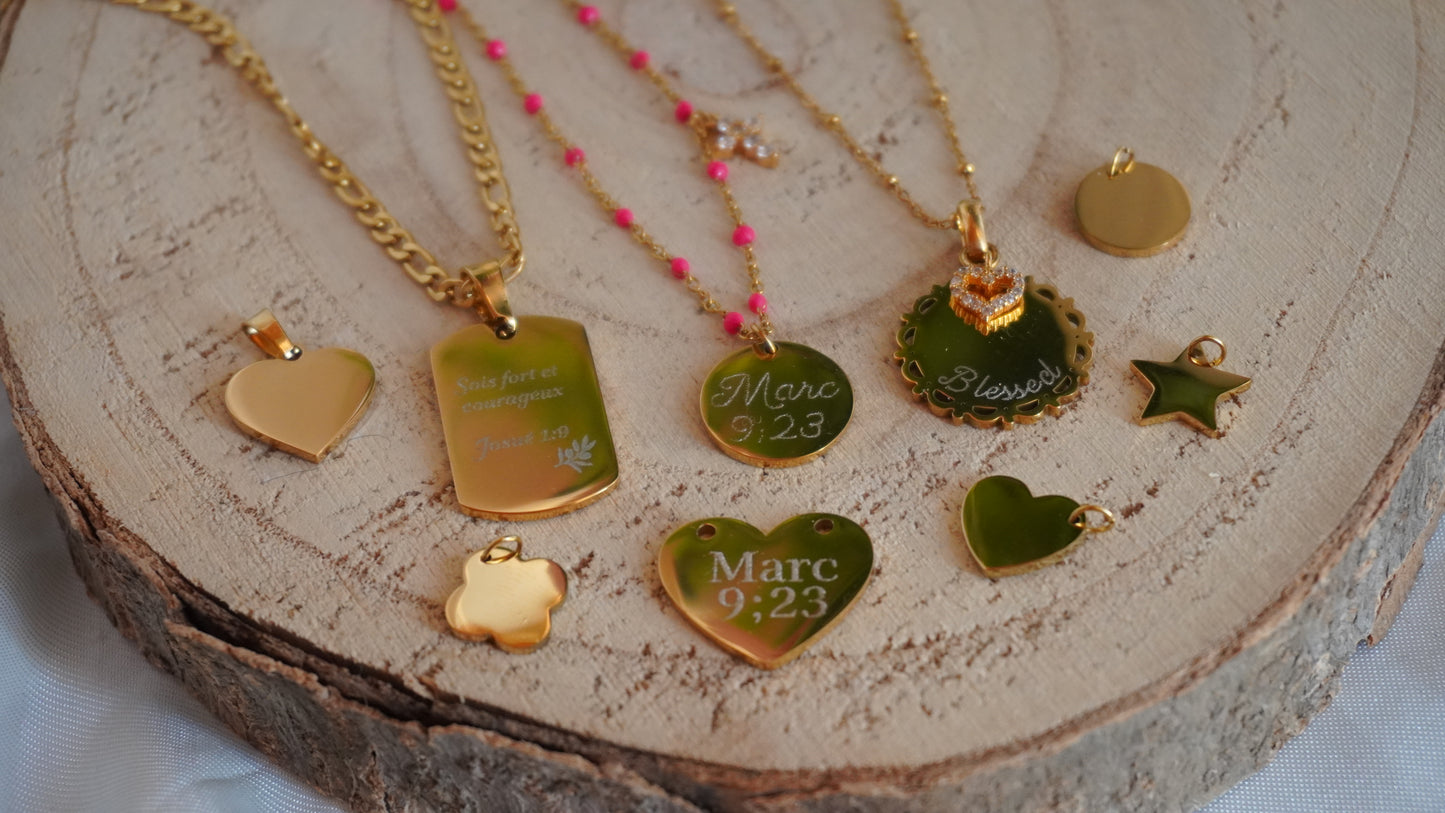 Collier à personnalisée de A à Z