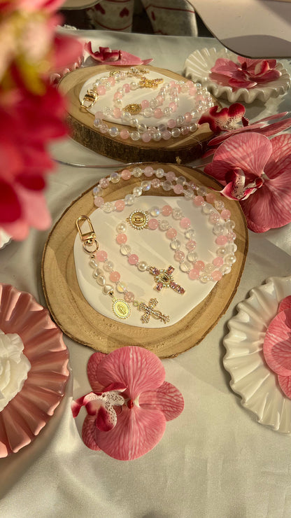 Chapelet Hosanna rose