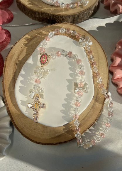 Chapelet Alba rose