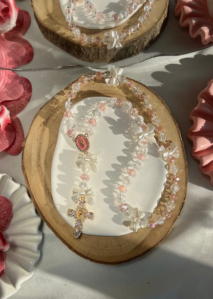 Chapelet Alba rose