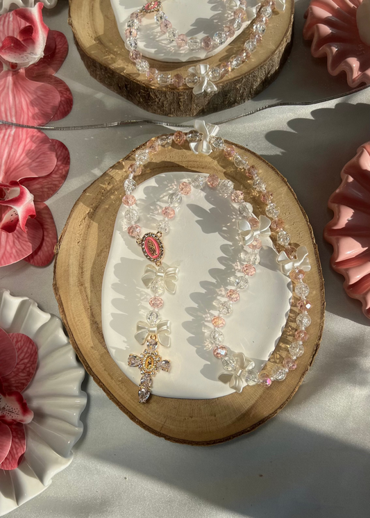 Chapelet Alba rose