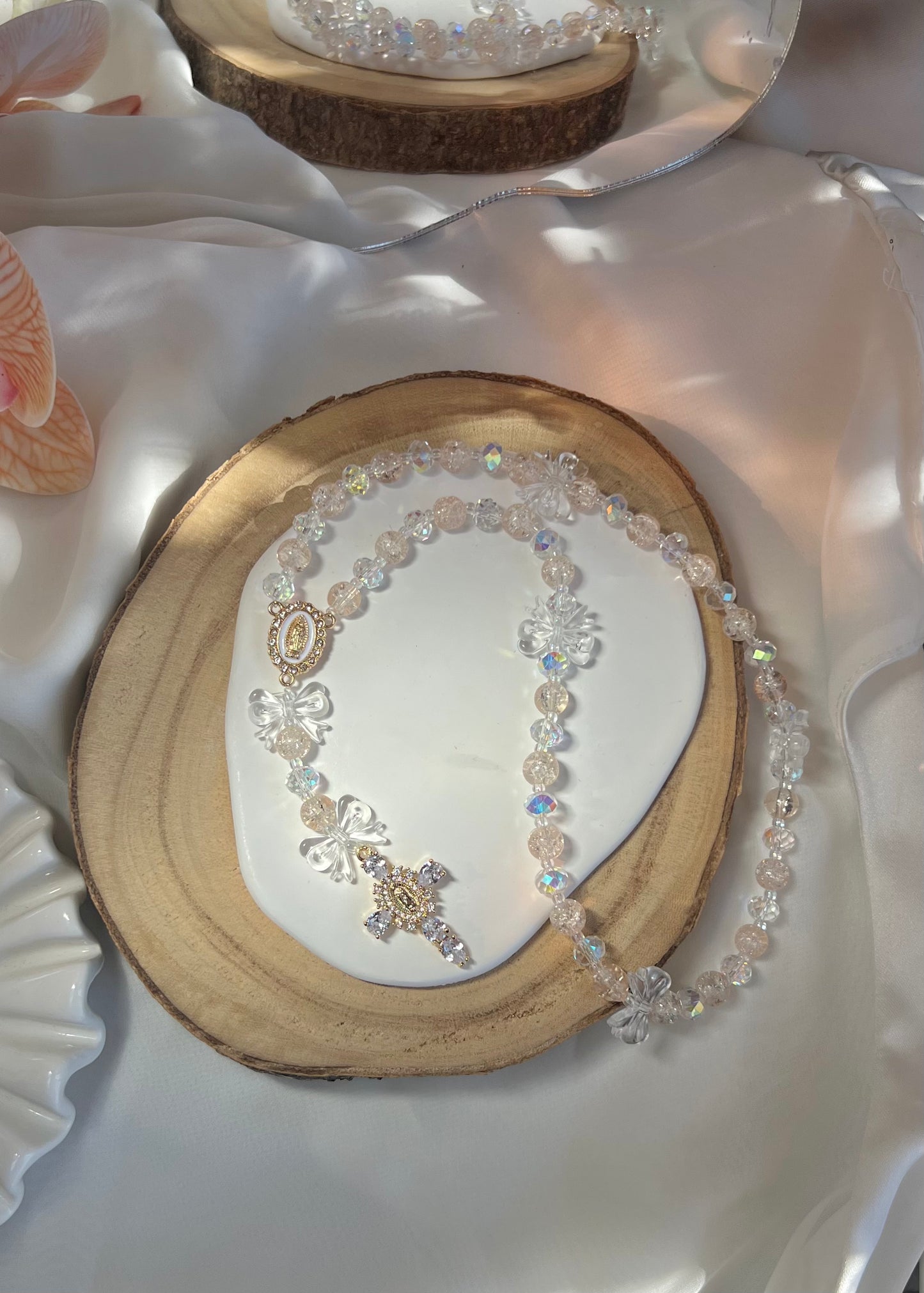 Chapelet Alba beige