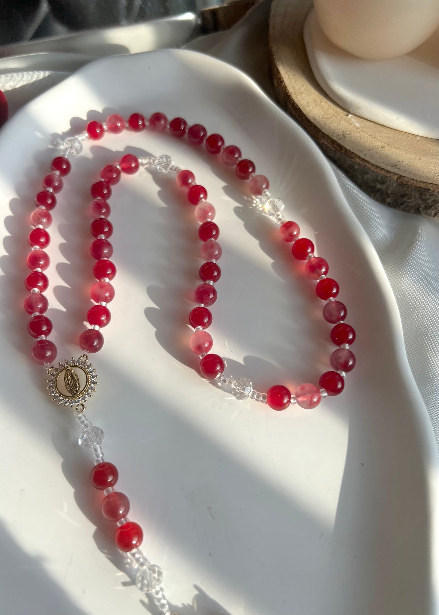Chapelet Amour en pierre de Jade