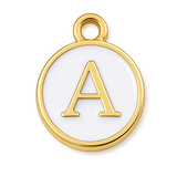 Initiale ronde blanche